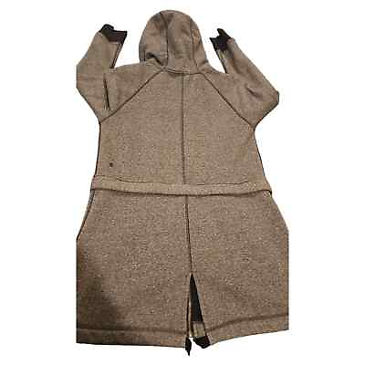#ad Lululemon Long amp; Short of It Hooded Convertible Cropped Long Jacket Women#x27;s sz 8 $49.99