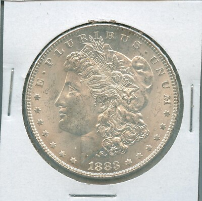 #ad 1883 P Morgan Dollar $1 US Mint Silver Coin #07 BU MS Uncirculated 1883 P $104.95