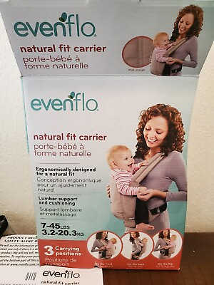 #ad Evenflo Natural Fit Baby Carrier w 3 Carrying Positions Infant Backpack $12.00