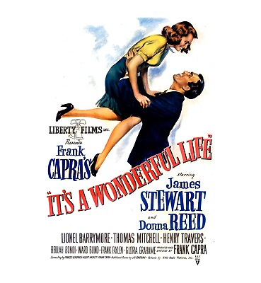 #ad It#x27;s A Wonderful Life Movie Poster 24quot; x 36quot; $19.75