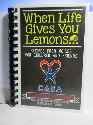 #ad When Life Gives You Lemons: Recipes from Voices for Children amp; Friends Spiral HC $9.95