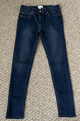 #ad BCB Girls Denim Blue Stretch Jean Pants Size 10 $16.99