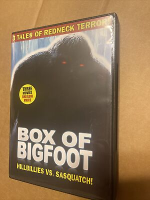 #ad Box of Bigfoot: Hillbillies Vs. Sasquatch Monster Horror 3 film DVD $7.99