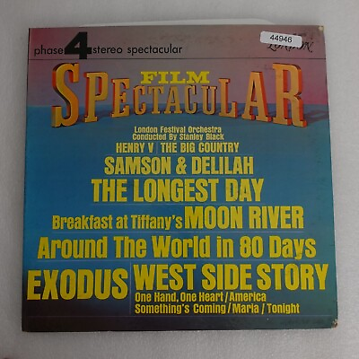 #ad Stanley Black Film Spectacular PHASE 4 Soundtrack LP Vinyl Record Album $9.77