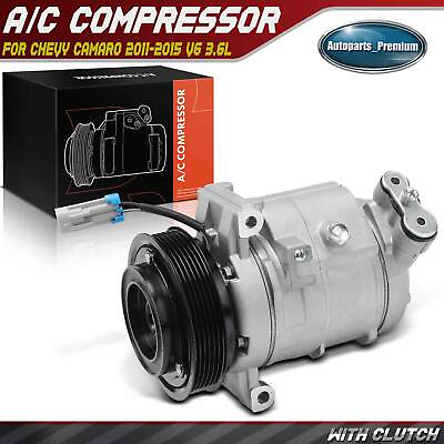 #ad A C Compressor w Clutch for Chevy Camaro 2010 2011 2012 2013 2014 2015 V6 3.6L $119.99