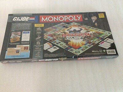 #ad 2009 Monopoly GI Joe Collectors Edition. New and Factory Sealed. $47.99