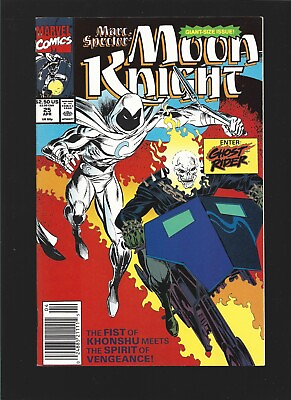 #ad Marc Spector: Moon Knight #25 Ghost Rider 1991 $6.99