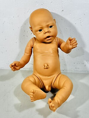 #ad Vintage Jesmar Anatomically Correct Baby Boy Doll Newborn Made in Spain Rubber $40.00