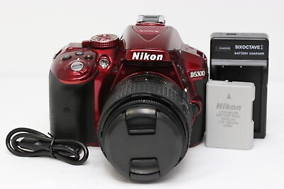 #ad Nikon D5300 24.2 MP Digital SLR Camera with 18 55mm f 3.5 5.6G ED VR II $399.00