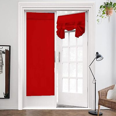 #ad Insulated curtains for home doors and windows sunshades Red $21.99