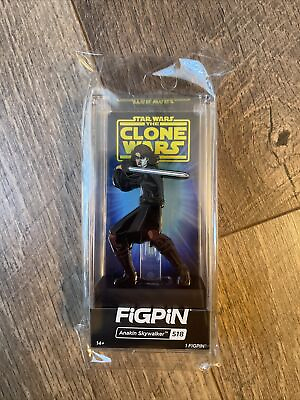 #ad FUNKO Star Wars The Clone Wars: FiGPiN Enamel Pin Anakin Skywalker 518 NEW $10.99