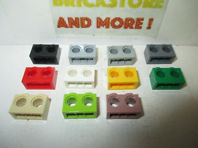 #ad Lego Technic Brick Brique 1x2 2x1 Holes 32000 Choose Color amp; Quantity EUR 1.00