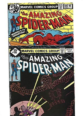 #ad *HOT* MARVEL AMAZING SPIDER MAN COMIC *LOT OF 2 BRONZE AGE KEYS* CHECK SCANS $19.95