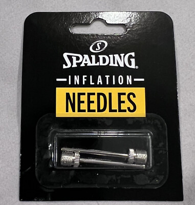 #ad SPALDING Inflation Needles 2 Pack NEW $3.99