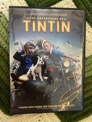 #ad The Adventures of Tintin DVD in case READ DESCRIPTION $1.99