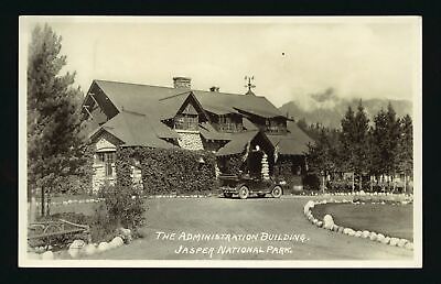 #ad Administration building Jasper National Park Parks Administratio Old Photo AU $9.00
