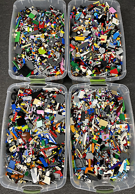 #ad LEGO 1 Pound 🧱BUY 9 LBS GET 3 LBS FREE OR BUY 5 GET 1 🧱Bulk Pieces Lot Bricks $11.95