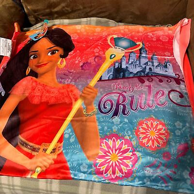 #ad Disney Junior Elena of Avalor Soft Bedtime Pillow Case 20quot; X 26quot; Cuddly Pink New $14.99