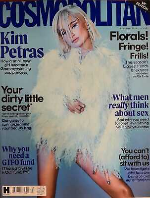 #ad Cosmopolitan Uk Magazine April May 2024 Kim Petras $17.40