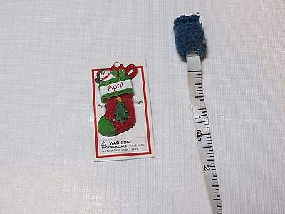 #ad Itsy Bitsy Stocking Ornament name April Mini Ganz personalized Christmas gift $7.27