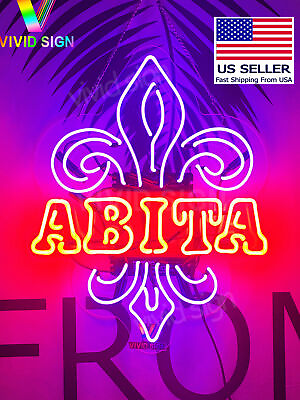 #ad US STOCK 20quot;x16quot; Abita Beer Acrylic Neon Sign Light Lamp $135.98