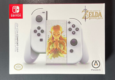 #ad Official Nintendo Switch Joy Con Comfort Grip Princess Zelda NEW $34.98