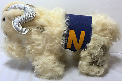 #ad VTG Mid Century Bill the Goat Mascot Plush College Military US Naval Academy $225.00