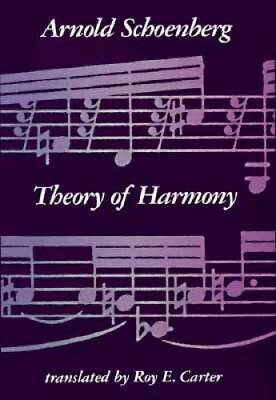 #ad Theory of Harmony California Library Reprint Series Paperback GOOD $8.89