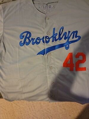 #ad #ad Jackie Robinson Jersey New $40.00
