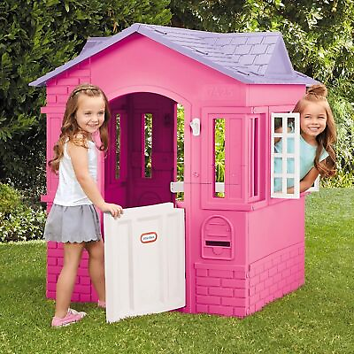 #ad Cape Cottage Pretend Princess Playhousefor Kids Indoor Outdoor with Working Door $170.64