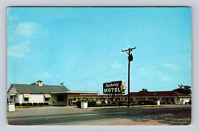 #ad Greenville OH Ohio Parkway Motel Advertisement Antique Vintage Card Postcard $7.99