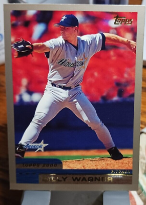 #ad 2000 Topps Baseball Card of Billy Wagner Astros #129 NM Free Returns $1.10