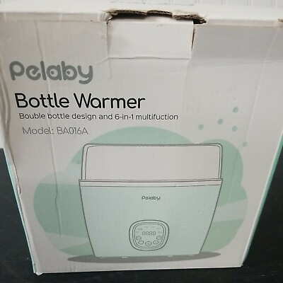#ad Baby Bottle Warmer Bottle Sterill zer Pelaby 6 in 1 BPA Free Baby Food Heater w $29.99
