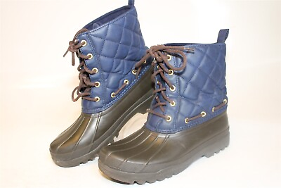 #ad Sperry Top Sider Womens 7 Gosling Quilted Waterproof Duck Winter Boots STS83694 $20.00