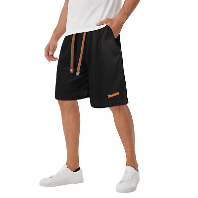 #ad Mens Stretch Casual Basketball Shorts Golf Comfort Shorts Half Pant Summer Beach $14.95