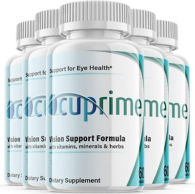 #ad Ocuprime Pills Ocuprime For Eye Vision Health ORIGINAL 5 Pack $58.95