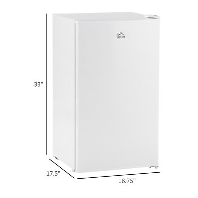 #ad 3.2 Cu.Ft Mini Fridge with Freezer Single Door Compact Refrigerator $266.00