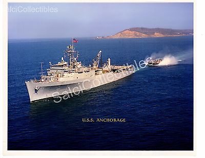 #ad US Navy class Dock Landing Ship Anchorage LSD 36 Official Photo 8x10 $24.99