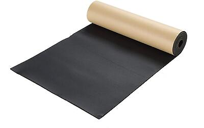 #ad NATGAI Sponge Neoprene with Adhesive Foam Rubber Sheet 1 8” Thick X 12” Wide ... $15.32