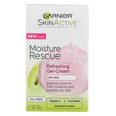 #ad 2 Pack Garnier SkinActive Moisture Rescue Dry Skin Gel Cream 1.7 oz $31.27