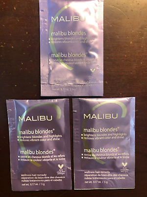 #ad Malibu C Malibu Blondes Brightens Blondes Restores Color Shine 0.17 oz. $13.99