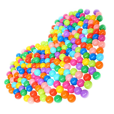 #ad 500PCS Ocean Pit Balls Baby Kid Ball Toy Swim Play Pool Colourful Baby Soft Toys $81.88