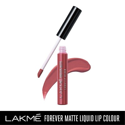 #ad Lakme Forever Matte Liquid Lip Colour Pink Ballet 5.6 ml Free Shipping $19.71