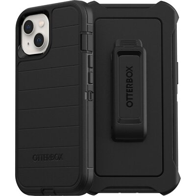 #ad OtterBox Defender Series Pro Case With Holster for iPhone 13 6.1quot; Black Bulk $19.95