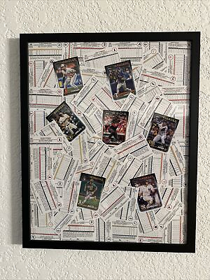 #ad 2024 Topps Series 1 Rookie Set “The Chase” Framed Collage of Entire Rookie Set $124.99