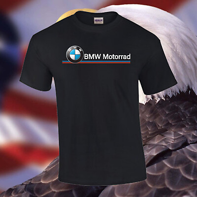 #ad T shirt BMW Motorrad Logo Heavy Cotton Size S 5XL USA New Men#x27;s All Color $24.98
