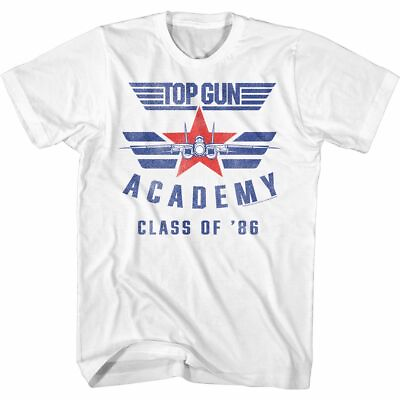 #ad Top Gun Top Gun Academy 86 White T Shirt $22.50