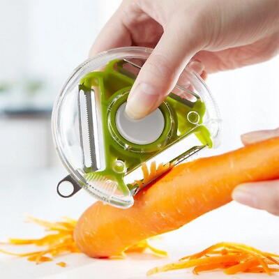 #ad Millennials 4 in 1 Multifunctional vegetable Peeler Contains 3 different blades $6.00