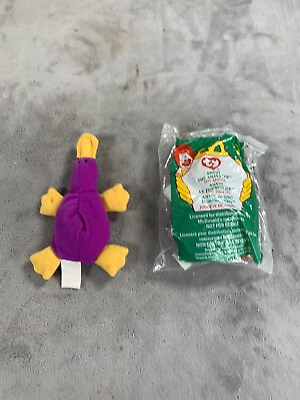 #ad Teeny Beanie Babies Pladapus And Antsy The Ant Eater $9.98