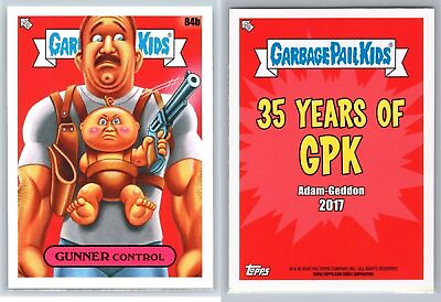 #ad Garbage Pail Kids Topps 35th Anniversary Card GUNNER Control 2020 GPK 84b $2.99